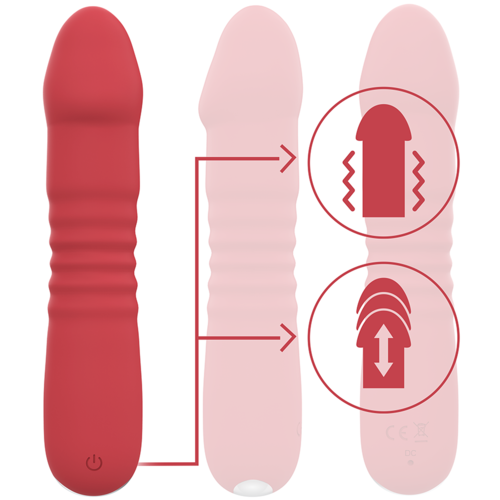 intense juni up & down 10 rote vibrationen