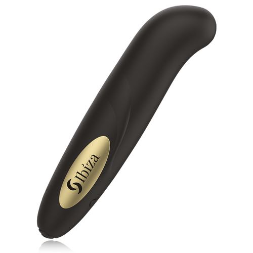 ibiza kliterstimulator usb ladegert 10 vibrationsmodi golden 13 x 2,9 cm