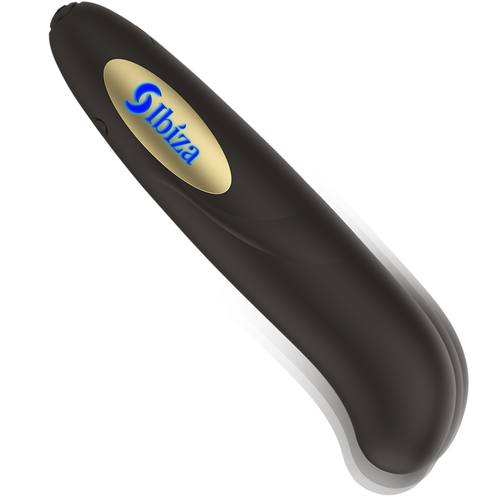ibiza kliterstimulator usb ladegert 10 vibrationsmodi golden 13 x 2,9 cm