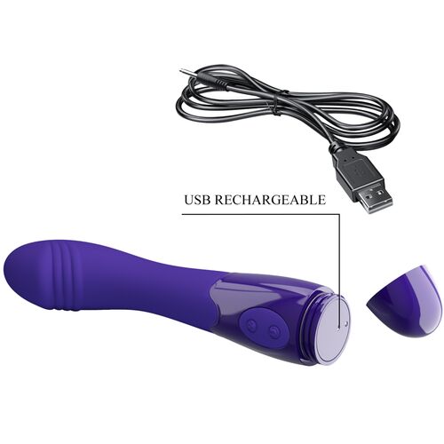 pretty love elemental youth violett vibrator dildo