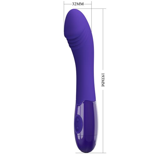 pretty love elemental youth violett vibrator dildo