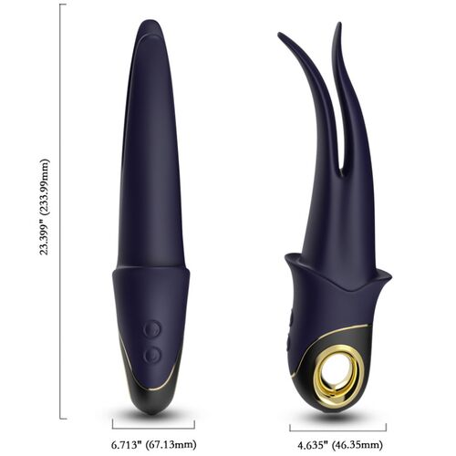 armony shadow vibrator doppelkopf teasing blau