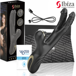 biza zwei drachen doppelvibrator schwarz