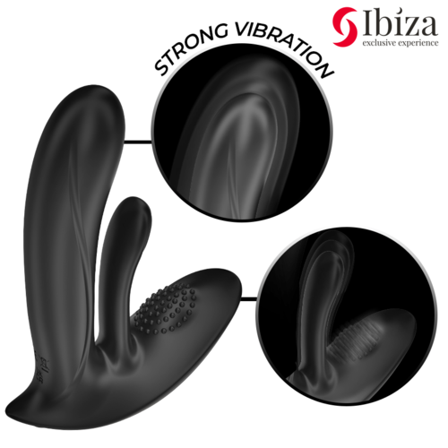 ibiza – tragbarer vibrator mit g punkt und klitorisstimulation mit fernbedienung
