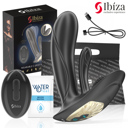 ibiza – tragbarer vibrator mit g punkt und klitorisstimulation mit fernbedienung