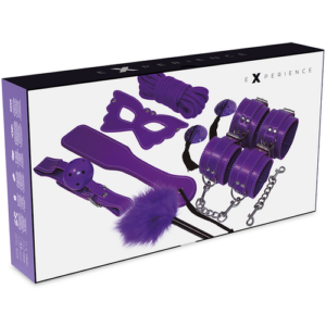 experience bdsm fetisch kit lila serie