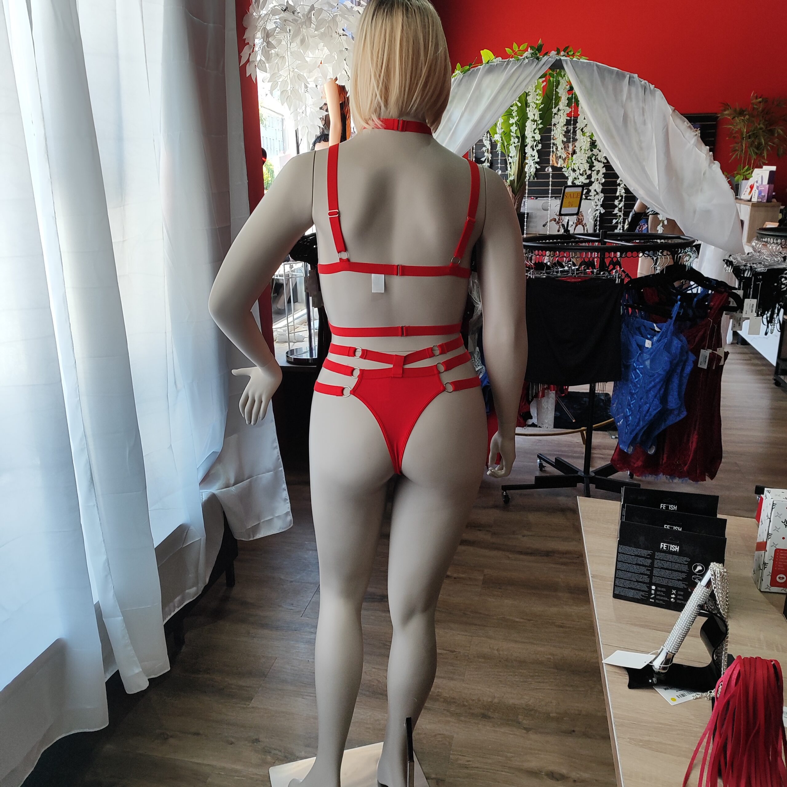 Riemchen Set Rot – Bild 3