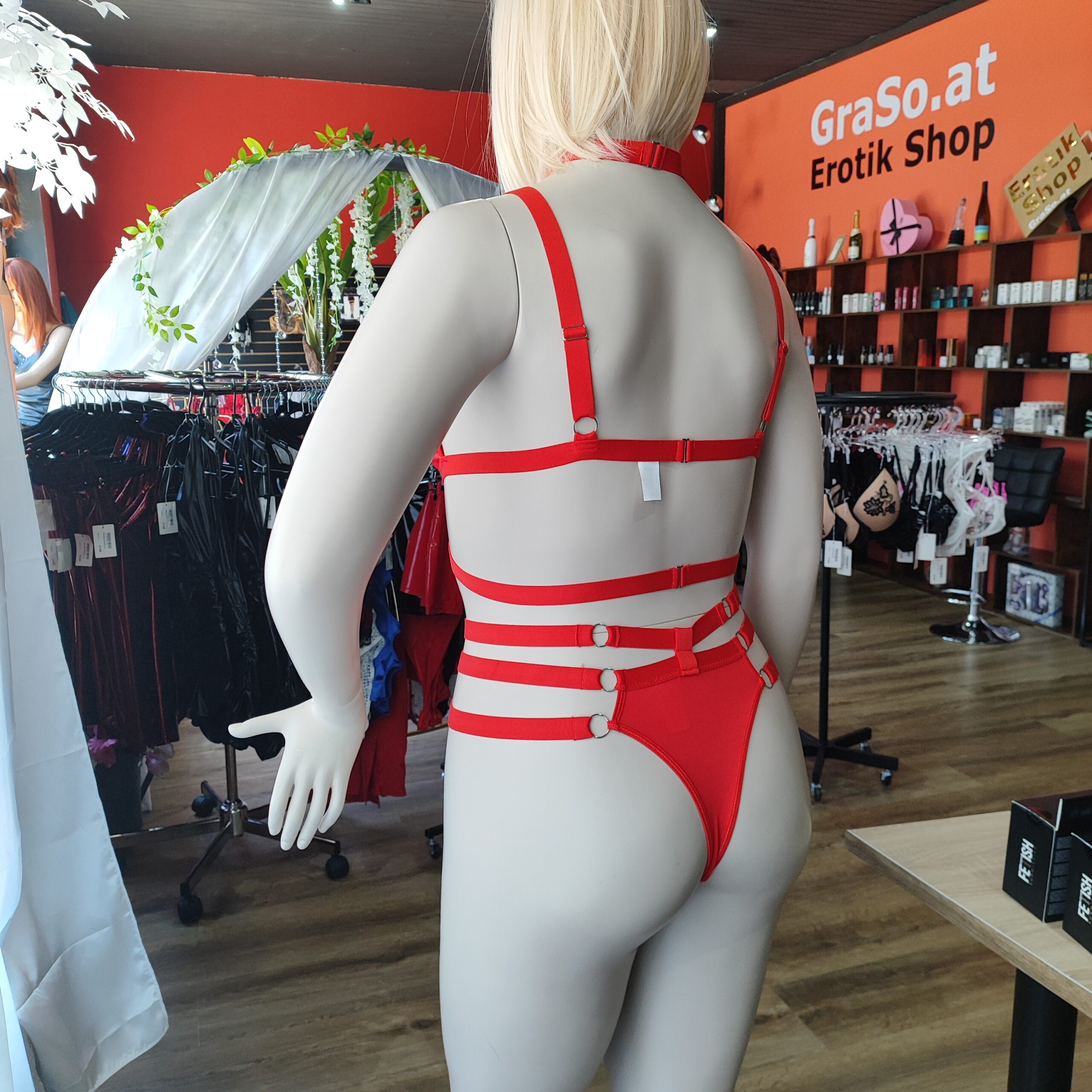 Riemchen Set Rot – Bild 2